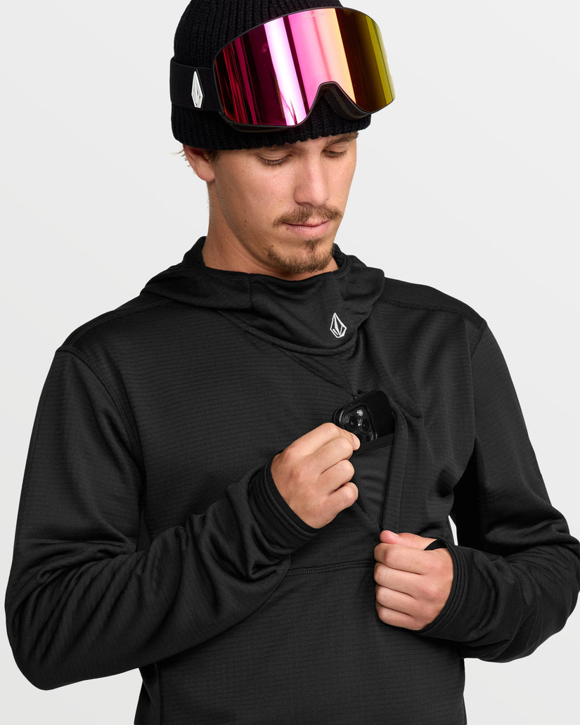 Sweat à capuche Gridlock - Black