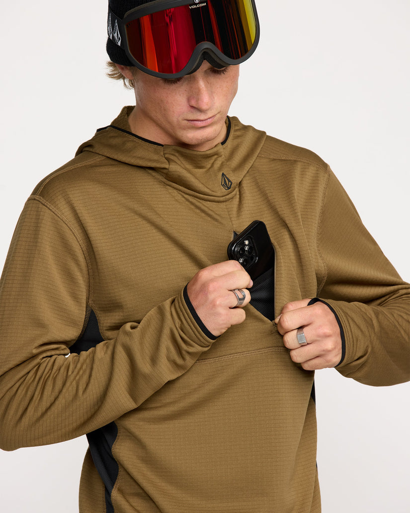 Sweat à capuche Gridlock - Bronze