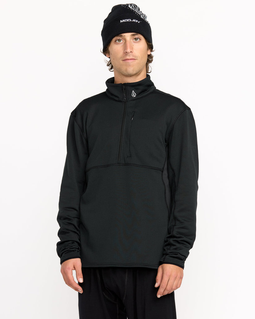 Sweat à col montant Gridlock - Black