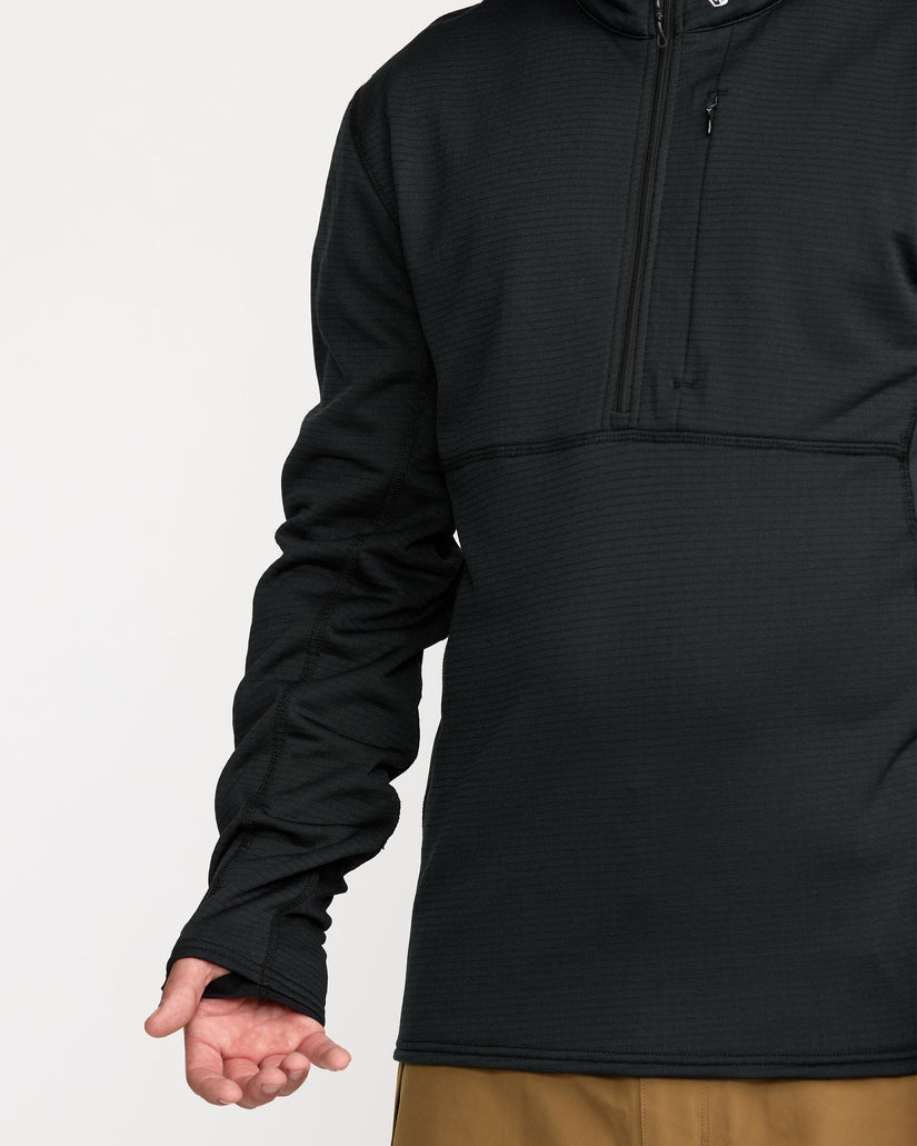 Sweat à col montant Gridlock - Black