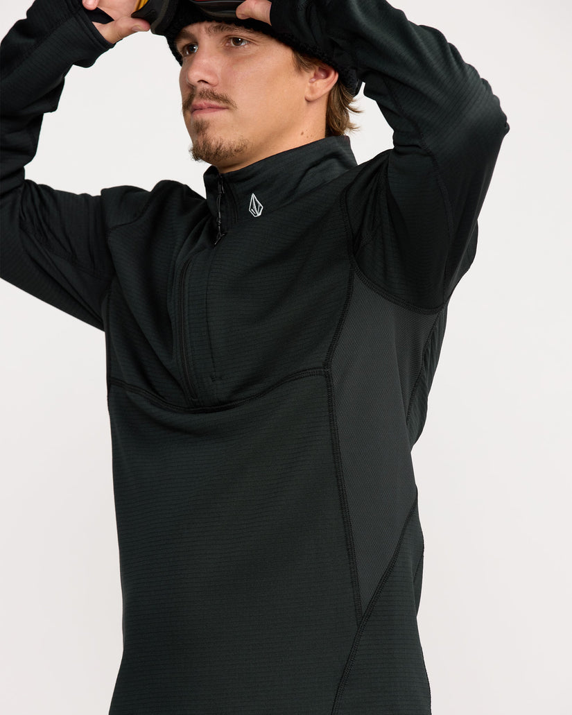 Sweat à col montant Gridlock - Black