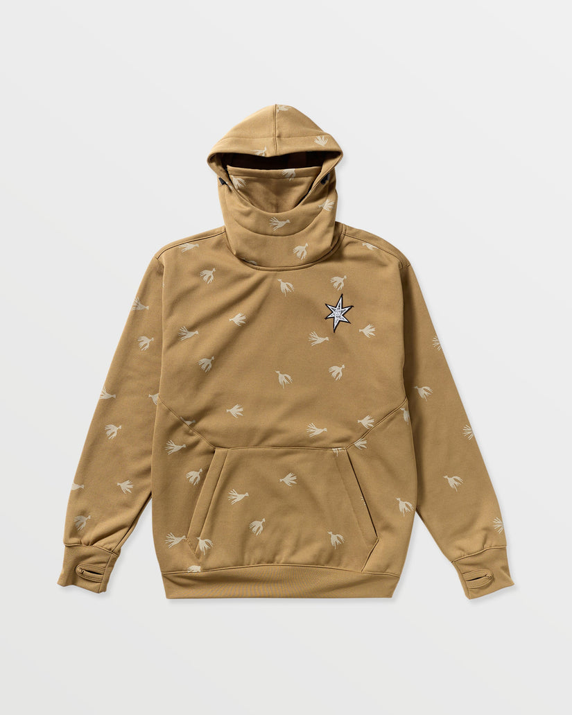 Sweat à capuche Hydro Riding - Bronze