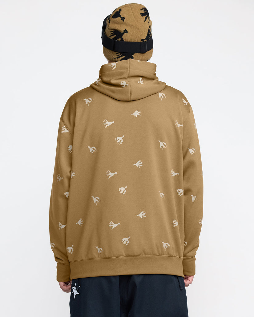 Sweat à capuche Hydro Riding - Bronze