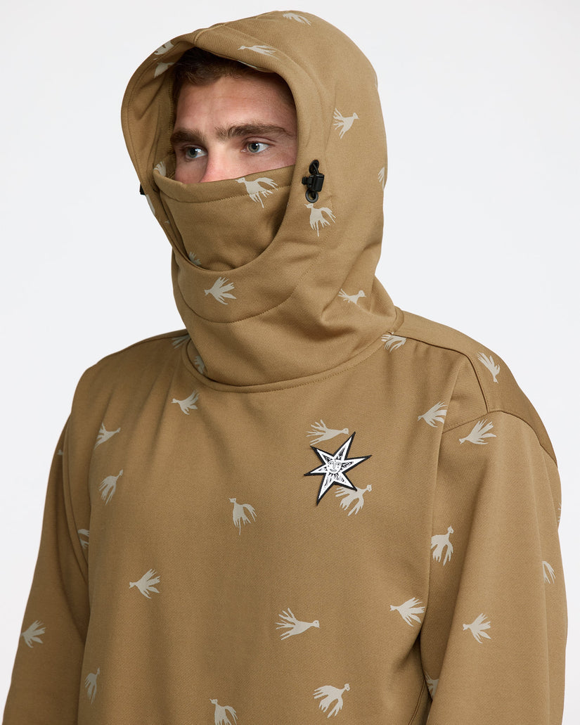 Sweat à capuche Hydro Riding - Bronze