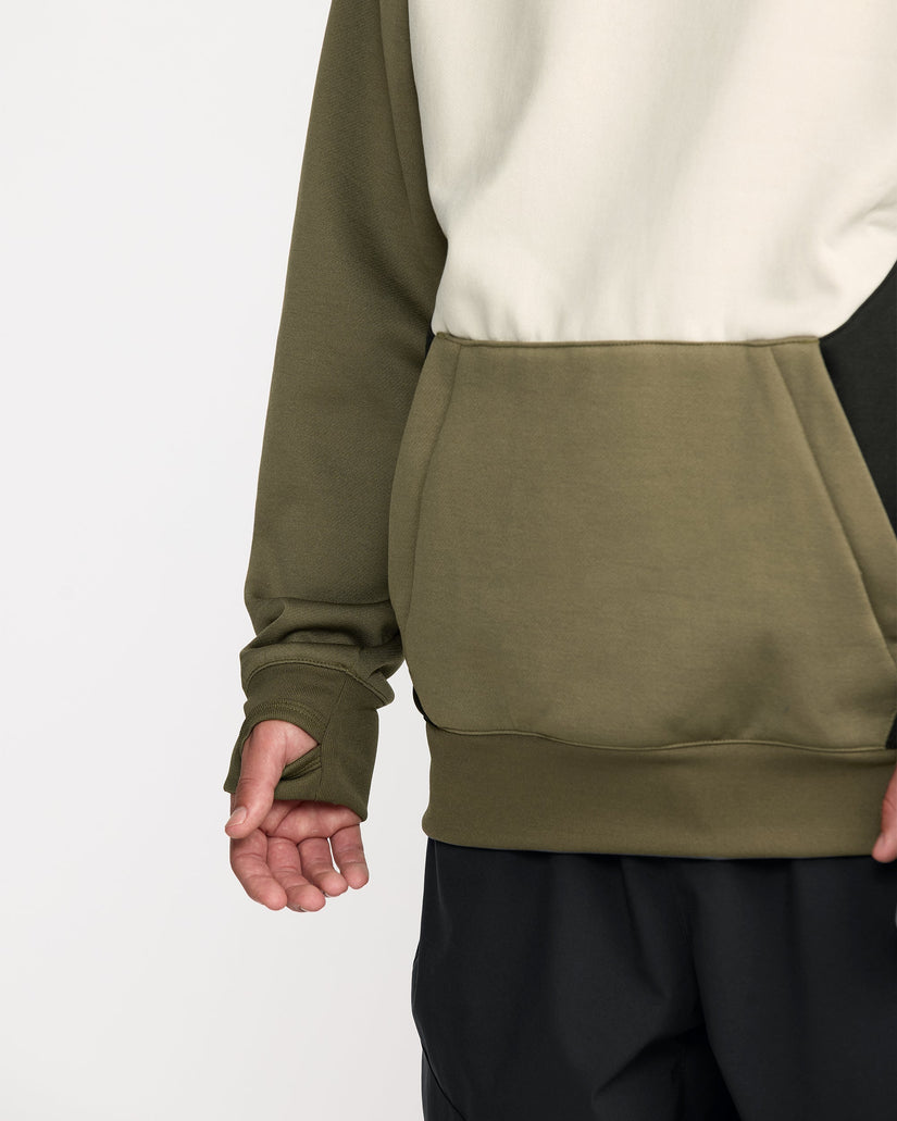 Sweat à capuche Hydro Riding - Military