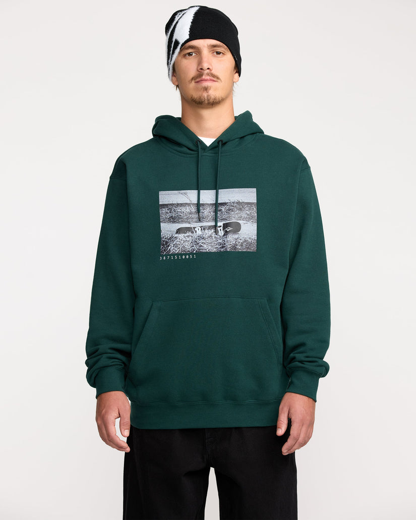 Sweat à capuche Essential - Black Green
