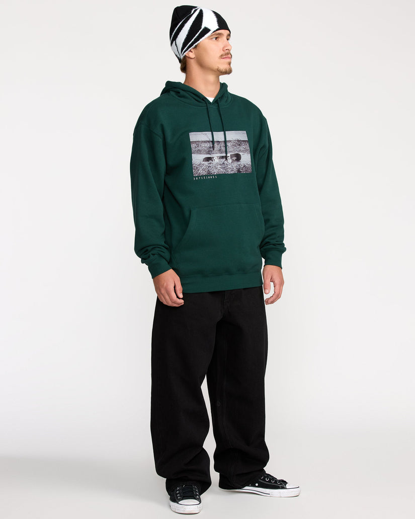 Sweat à capuche Essential - Black Green