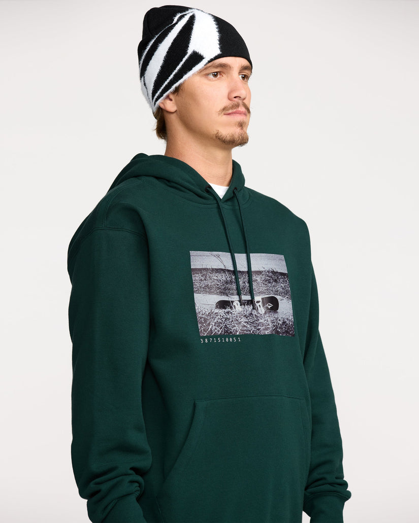 Sweat à capuche Essential - Black Green