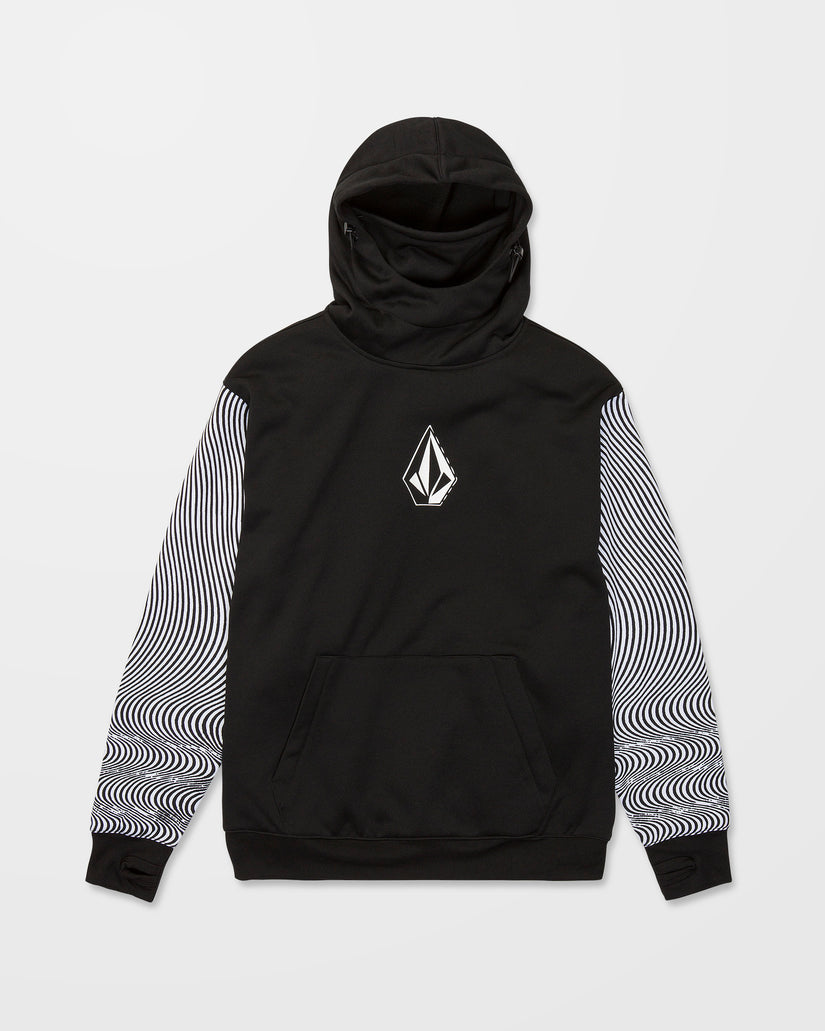 Sweat à capuche Hydro Riding - Black/White