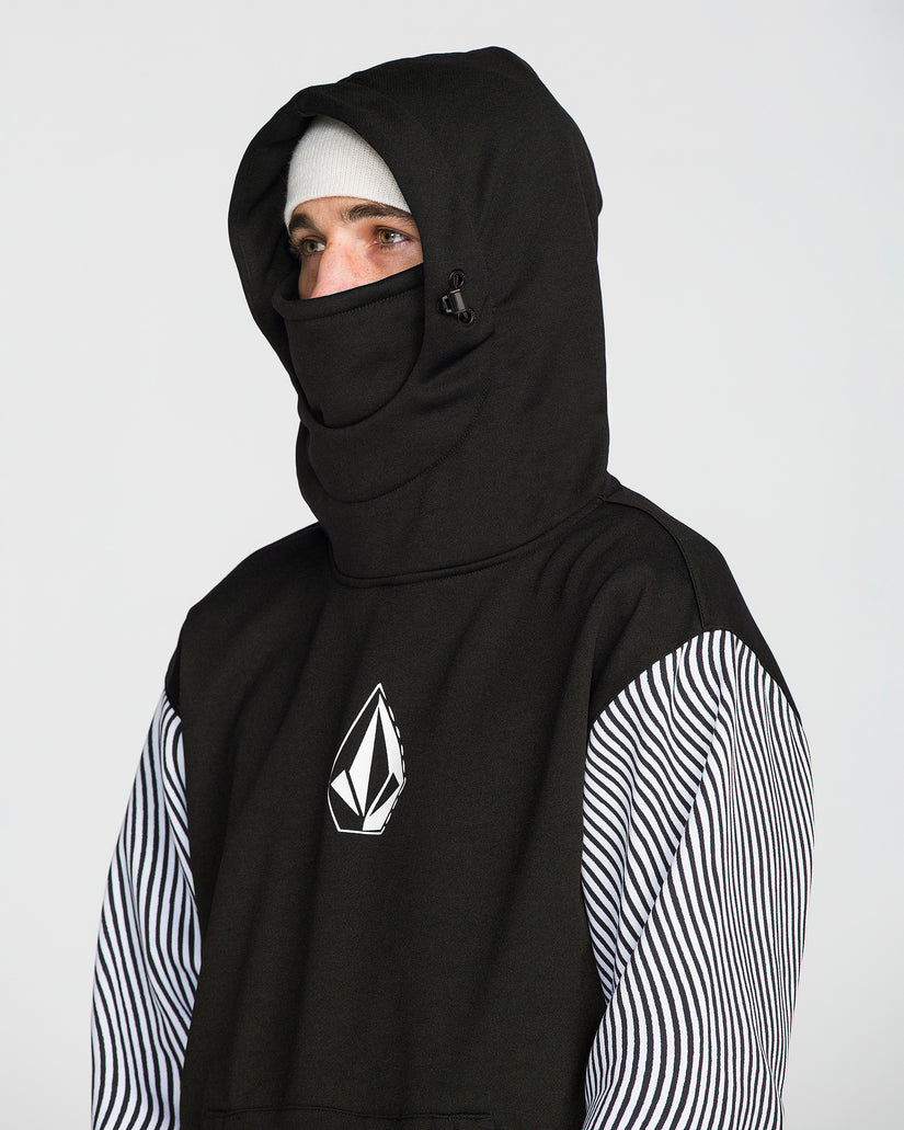 Sweat à capuche Hydro Riding - Black/White