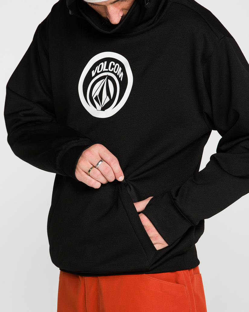 Sweat à capuche Hydro Riding - Black