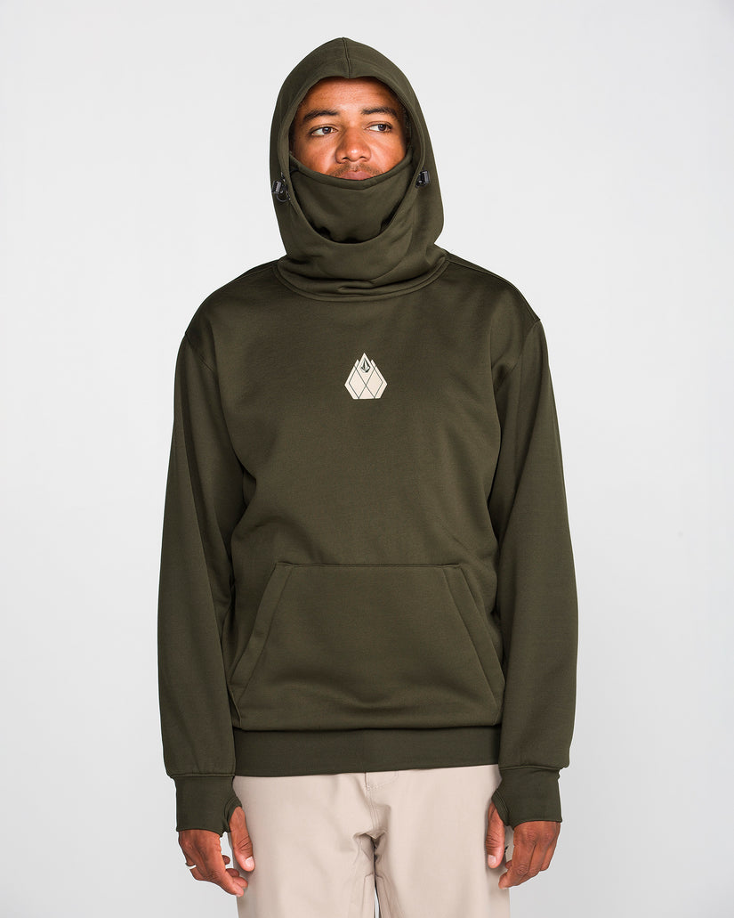 Sweat à capuche Hydro Riding - Dark Green