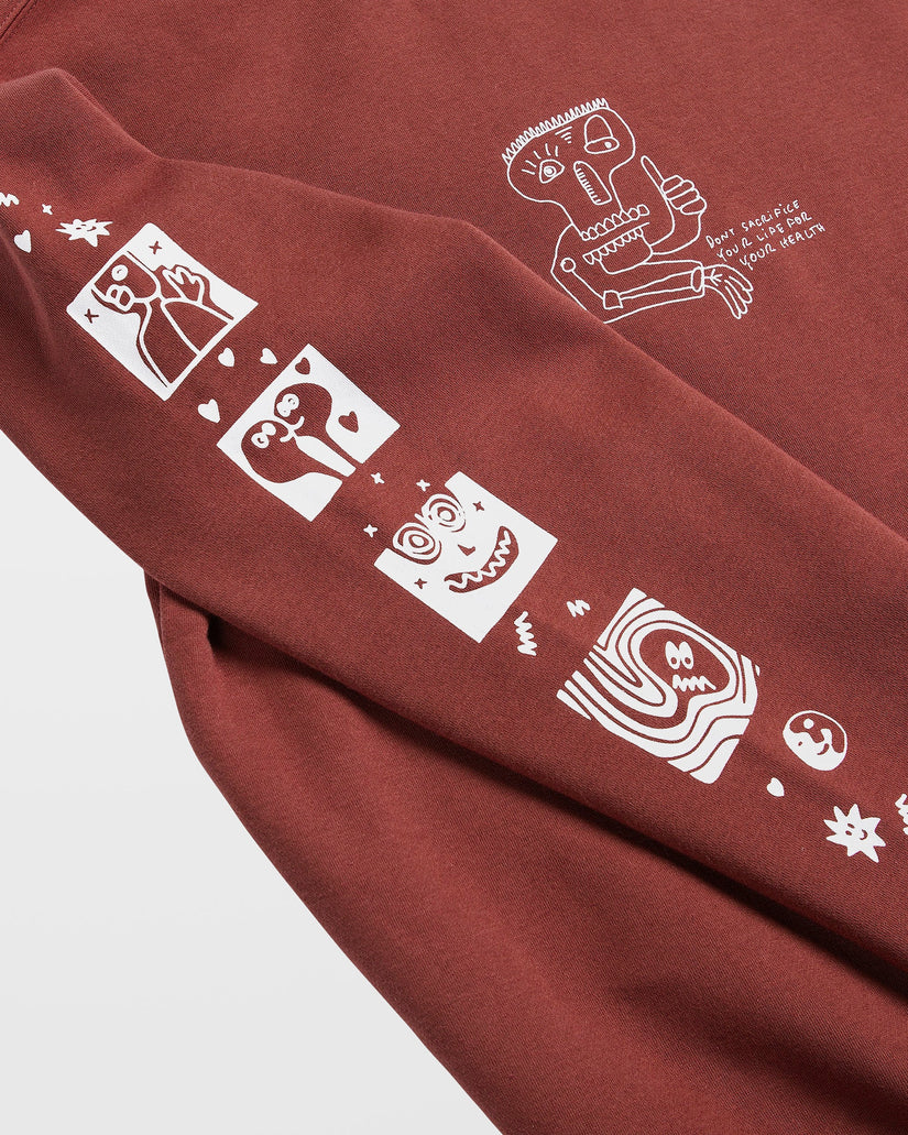 Sweat Essential Fleece - Redwood