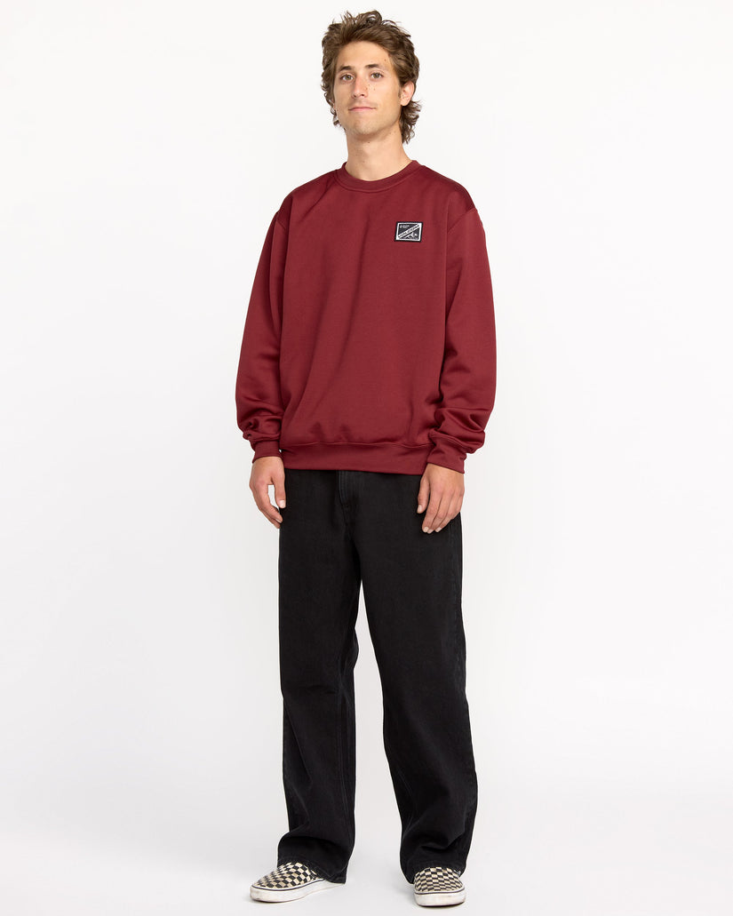 Sweat en molleton Hydro - Burnt Red