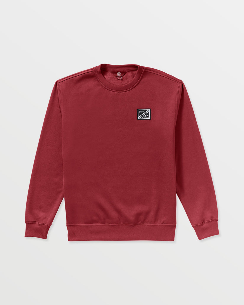 Sweat en molleton Hydro - Burnt Red