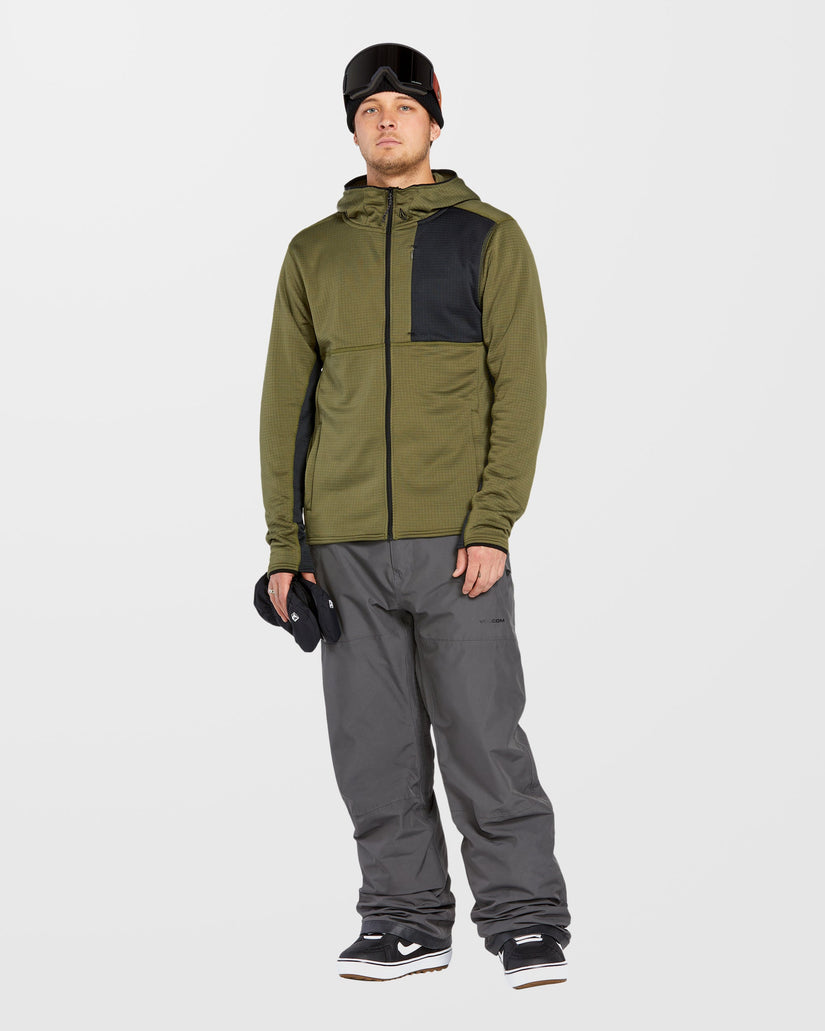 Sweat à capuche Gridlock Full Zip - Ivy