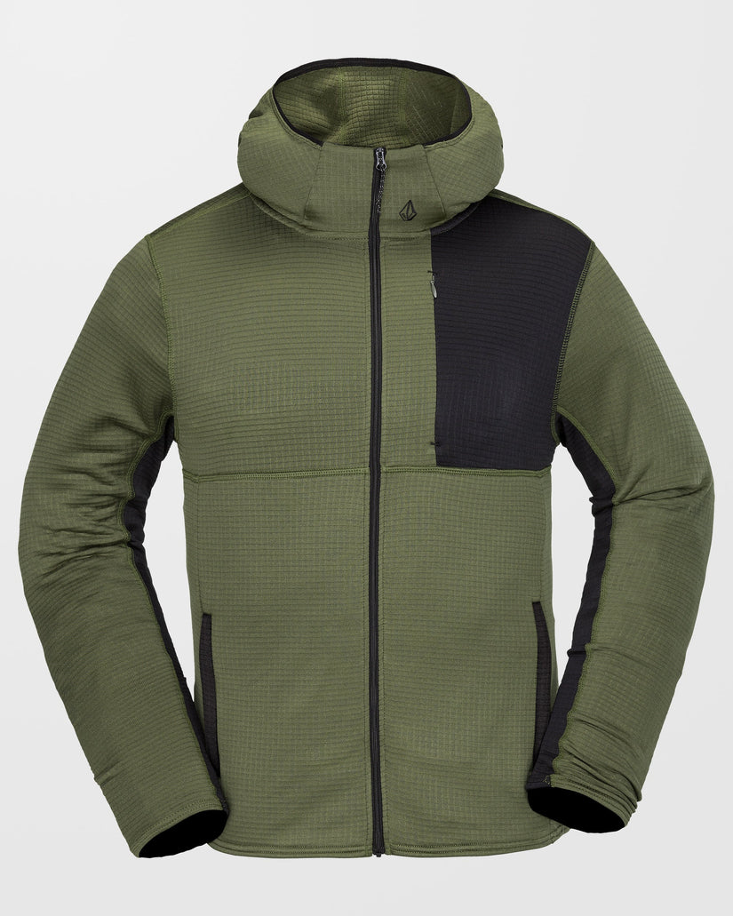 Sweat à capuche Gridlock Full Zip - Ivy
