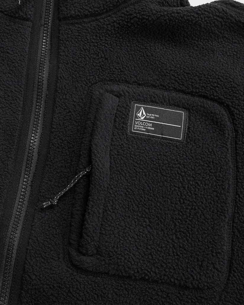 Veste Fleecer Full Zip - Black