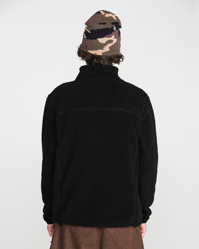 Veste Nelson Sherpa Full Zip - Black