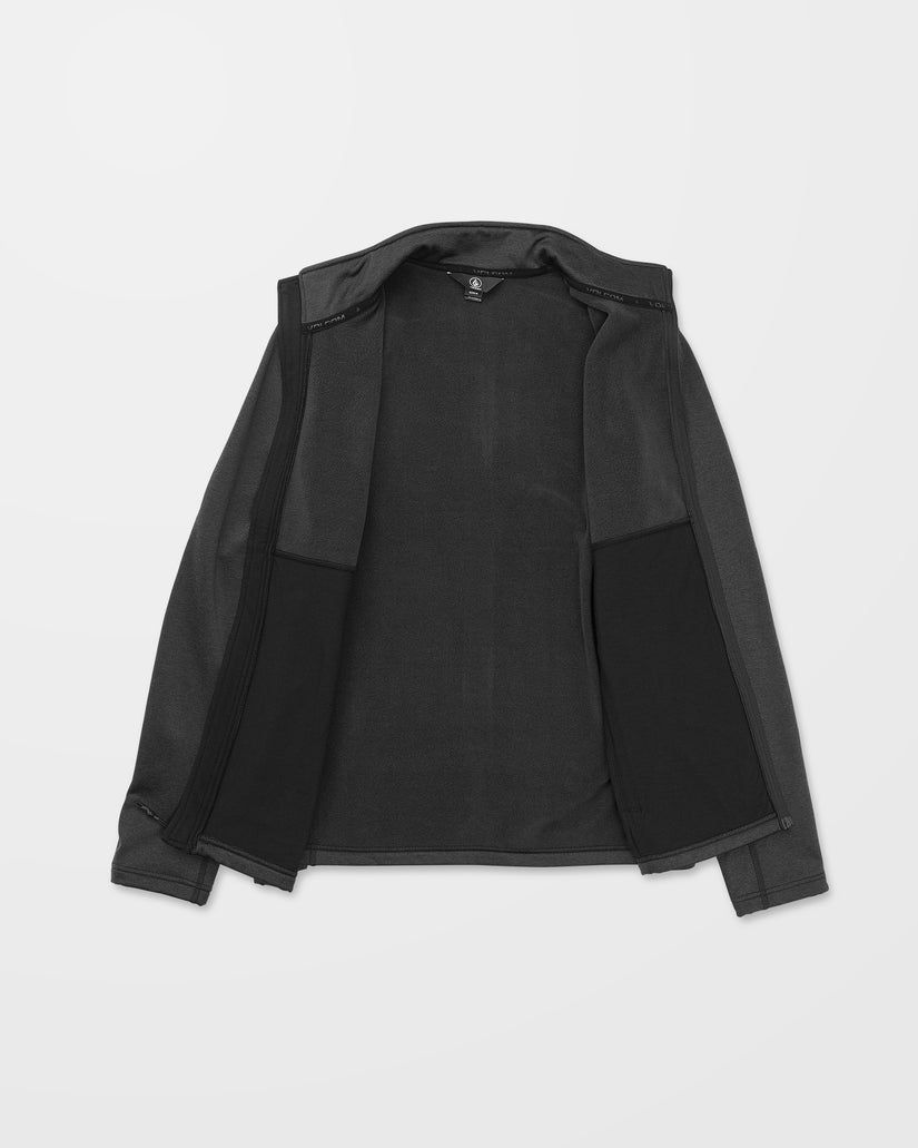 Sweat zippé en molleton Snowbound - Black