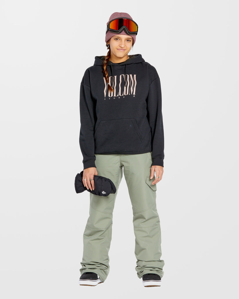 Pantalón Trekking Mujer Pantalón Volcom Bridger Ins Mujer - Outdoor Con Forro Impermeable Pantalón Invierno Forrado