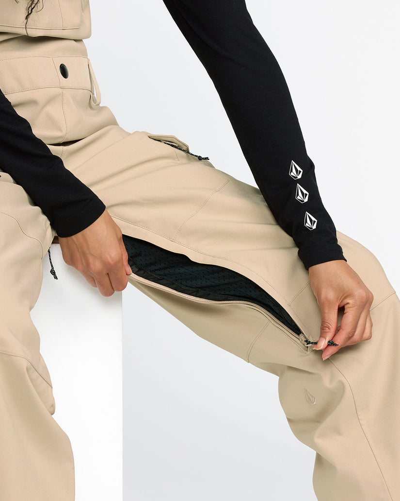 Salopette de Snow Creston 3D Stretch - Oatmeal