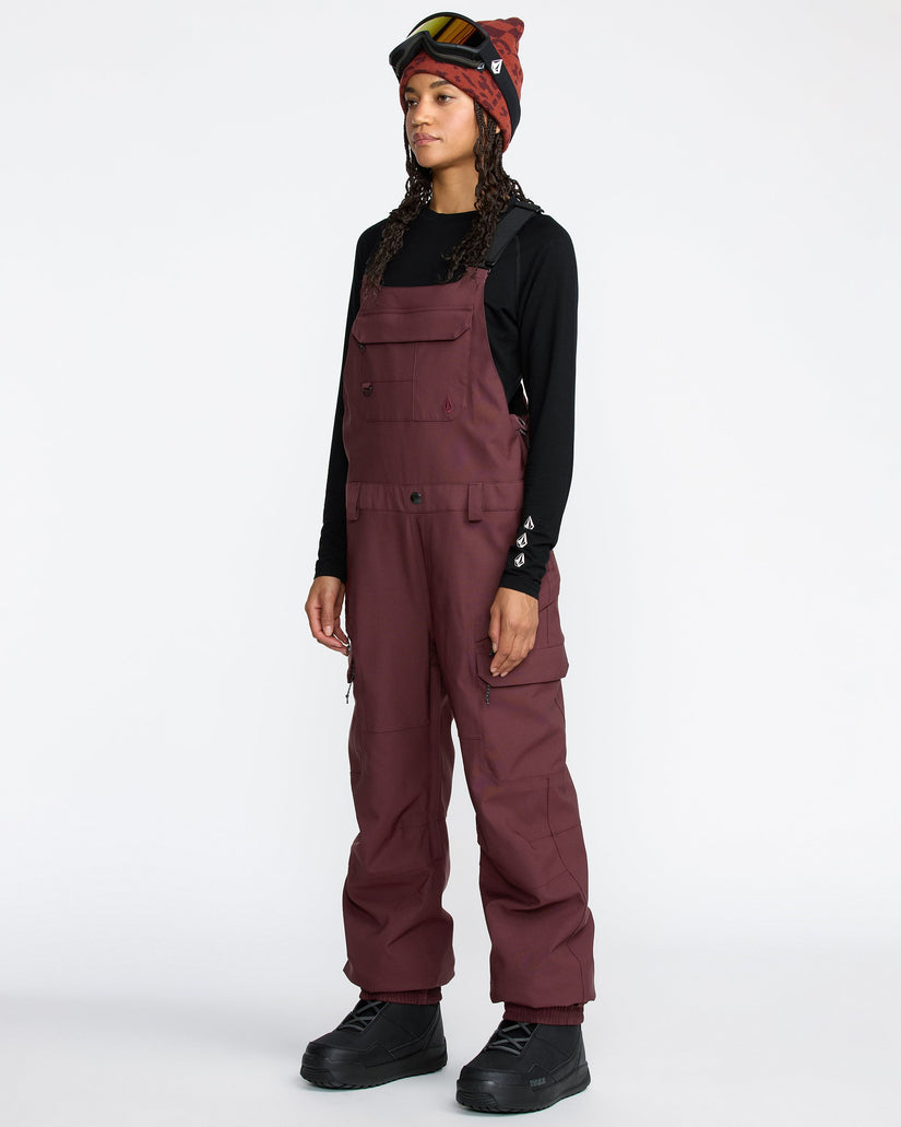 Salopette de Snow Creston 3D Stretch - Oxblood