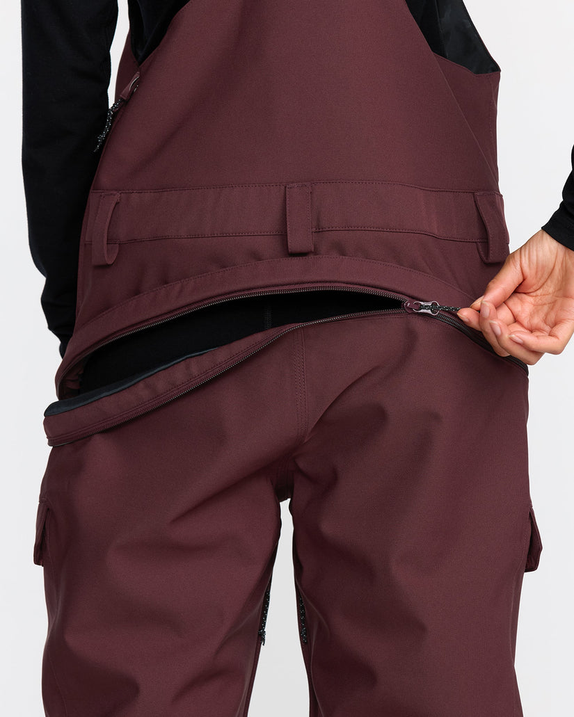 Salopette de Snow Creston 3D Stretch - Oxblood