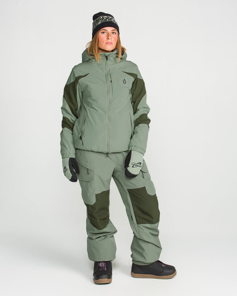 Salopette Creston 3D Stretch 15K - Light Green