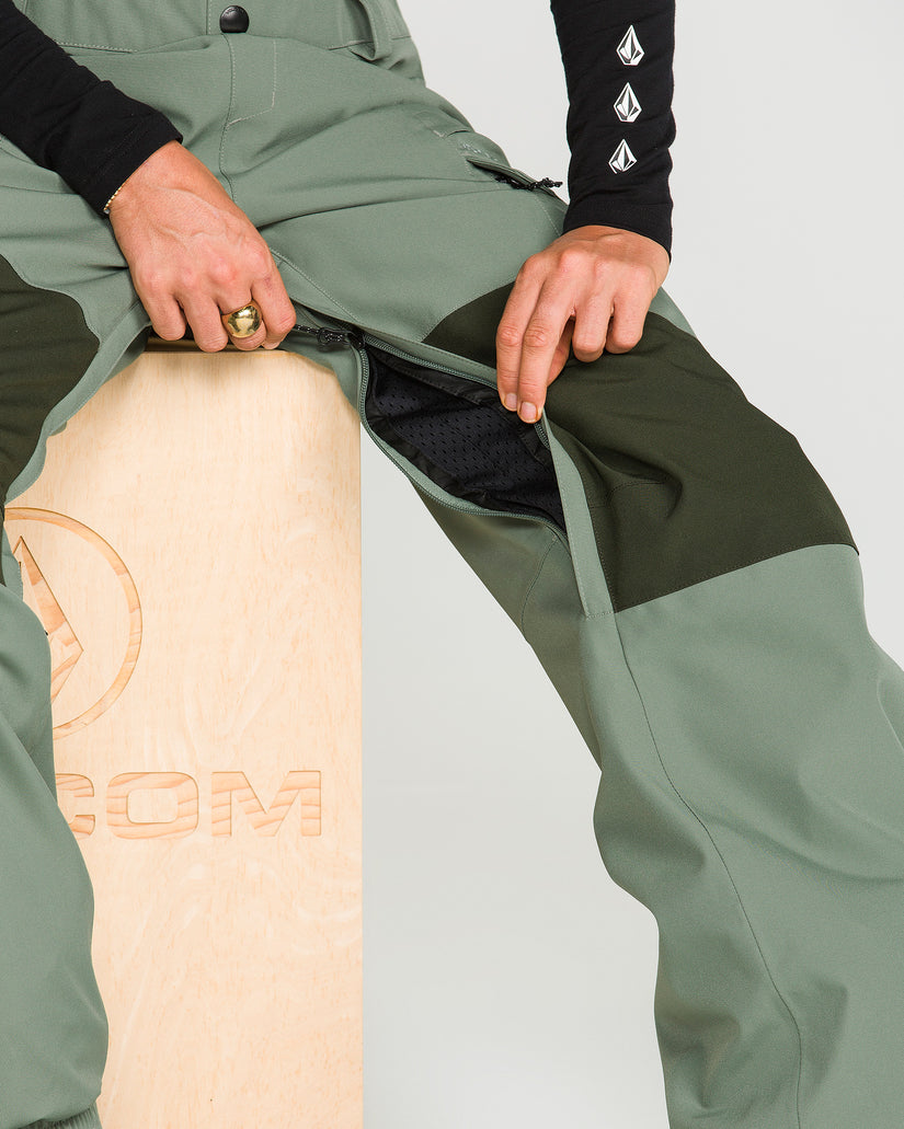 Salopette Creston 3D Stretch 15K - Light Green