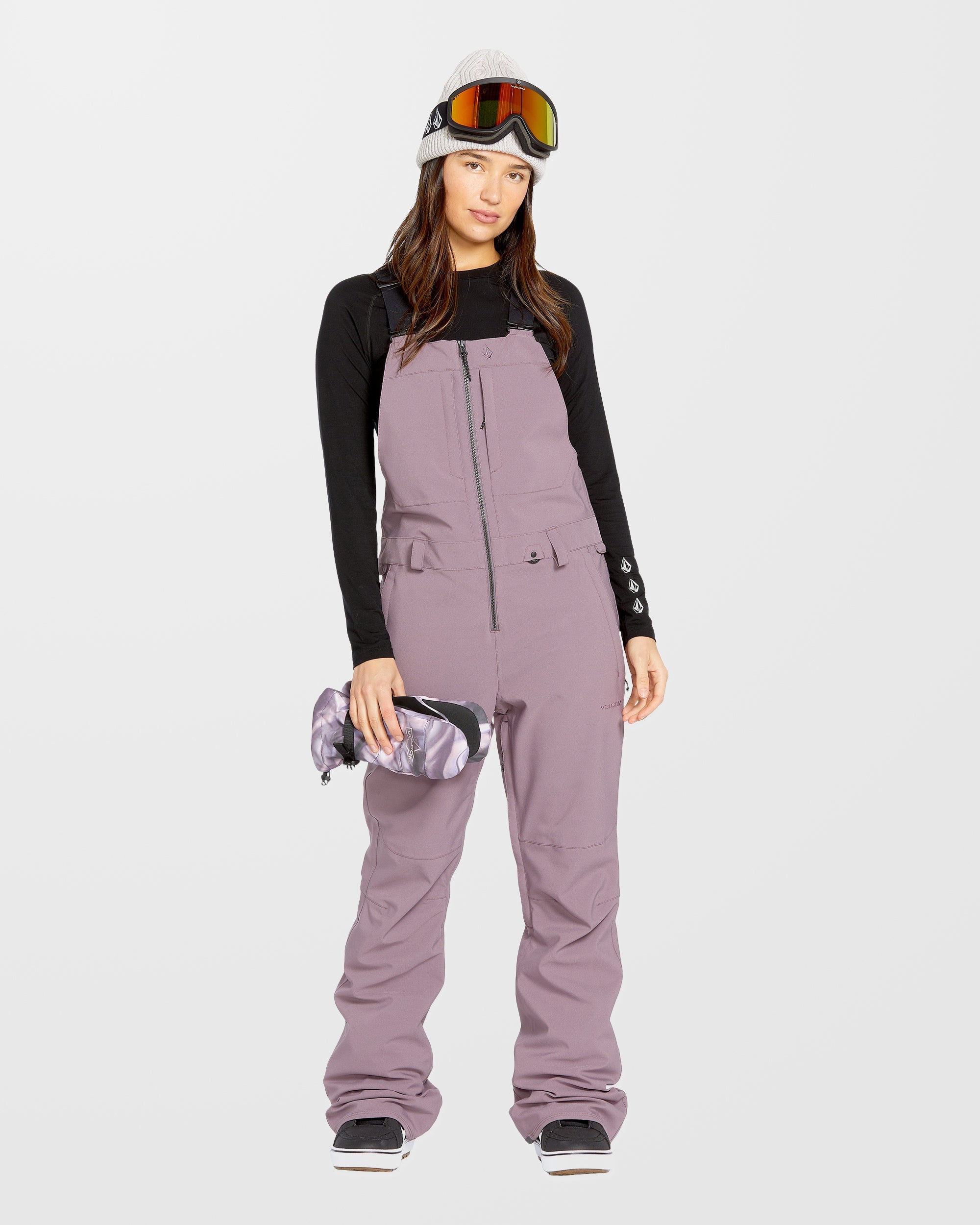 VOLCOM WOMENS SWIFT BIB OVERALL ビブパンツ S VOLCOM/ボルコム レディース スノーウェア ビブパンツ SWIFT BIB