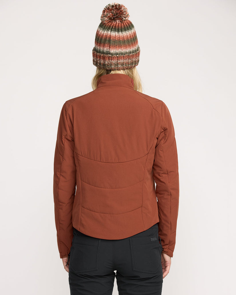 Veste zippée Evergreen - Henna