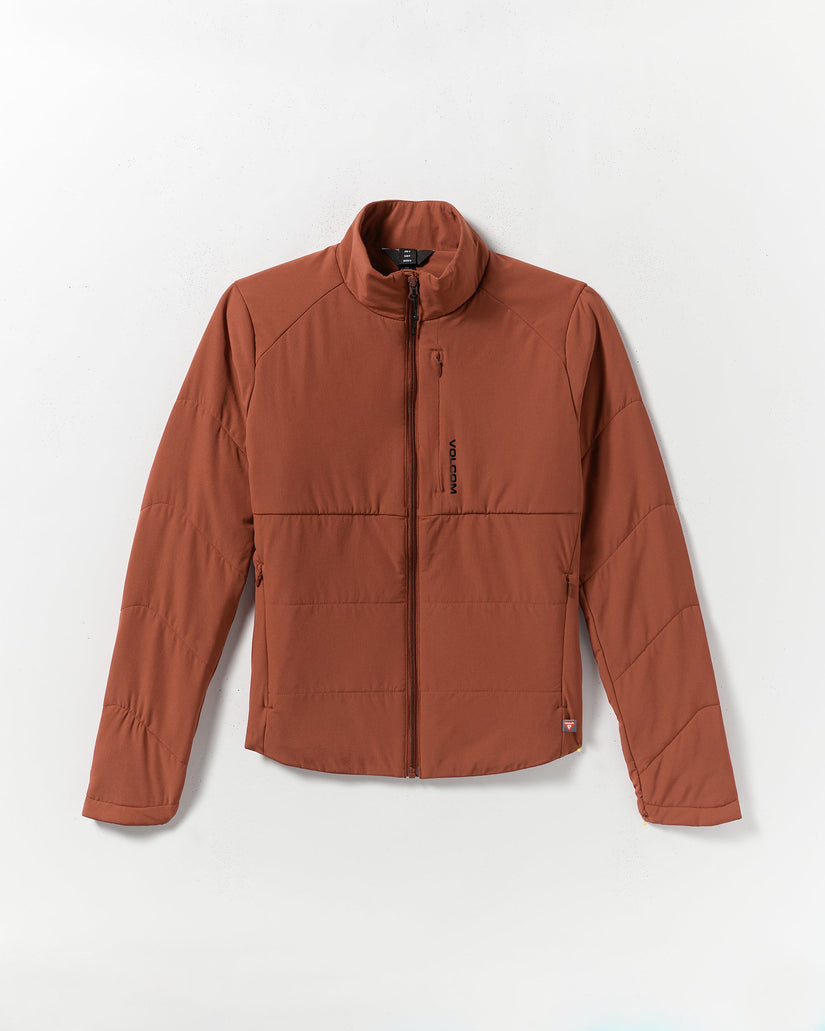Veste zippée Evergreen - Henna