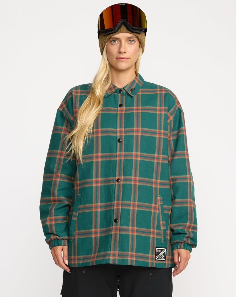 Veste Flannel Insulated Riding - Atlantic Deep