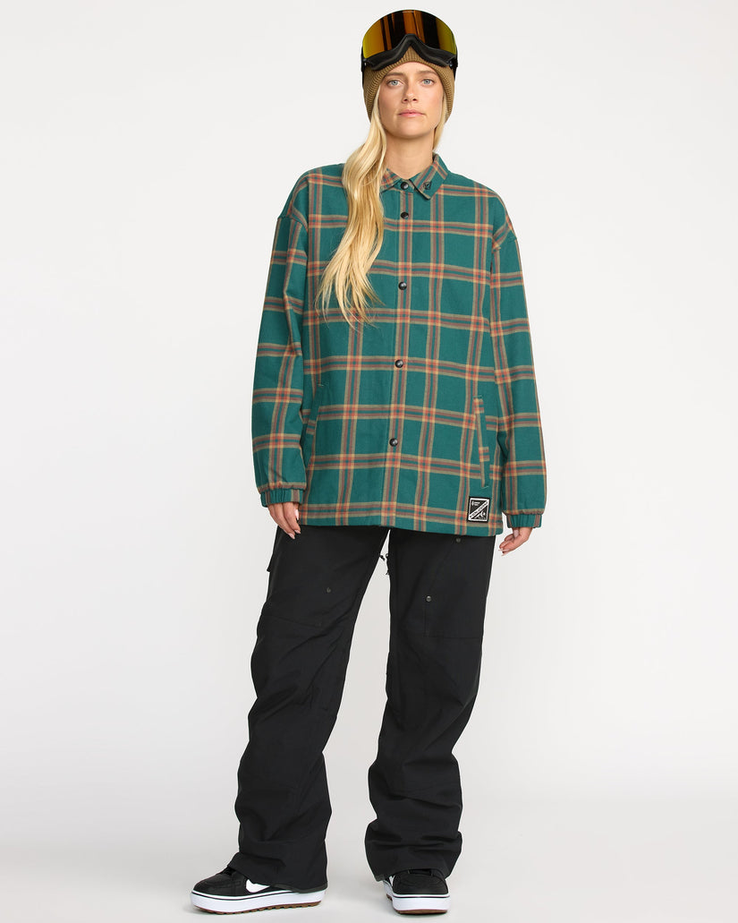Veste Flannel Insulated Riding - Atlantic Deep