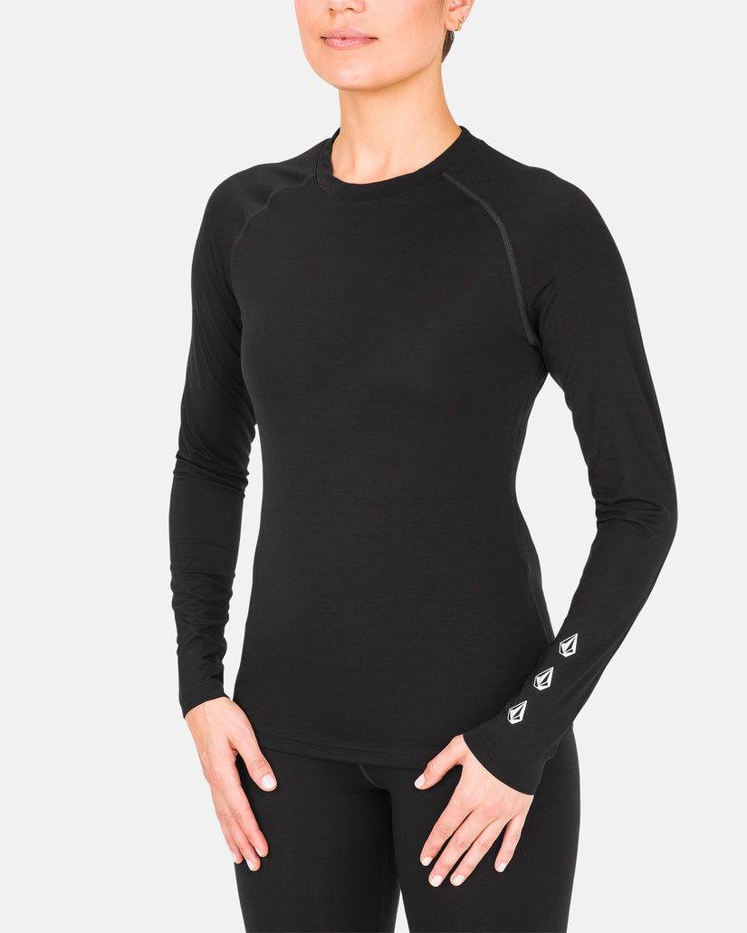 T-shirt première couche W Merino Blend - Black