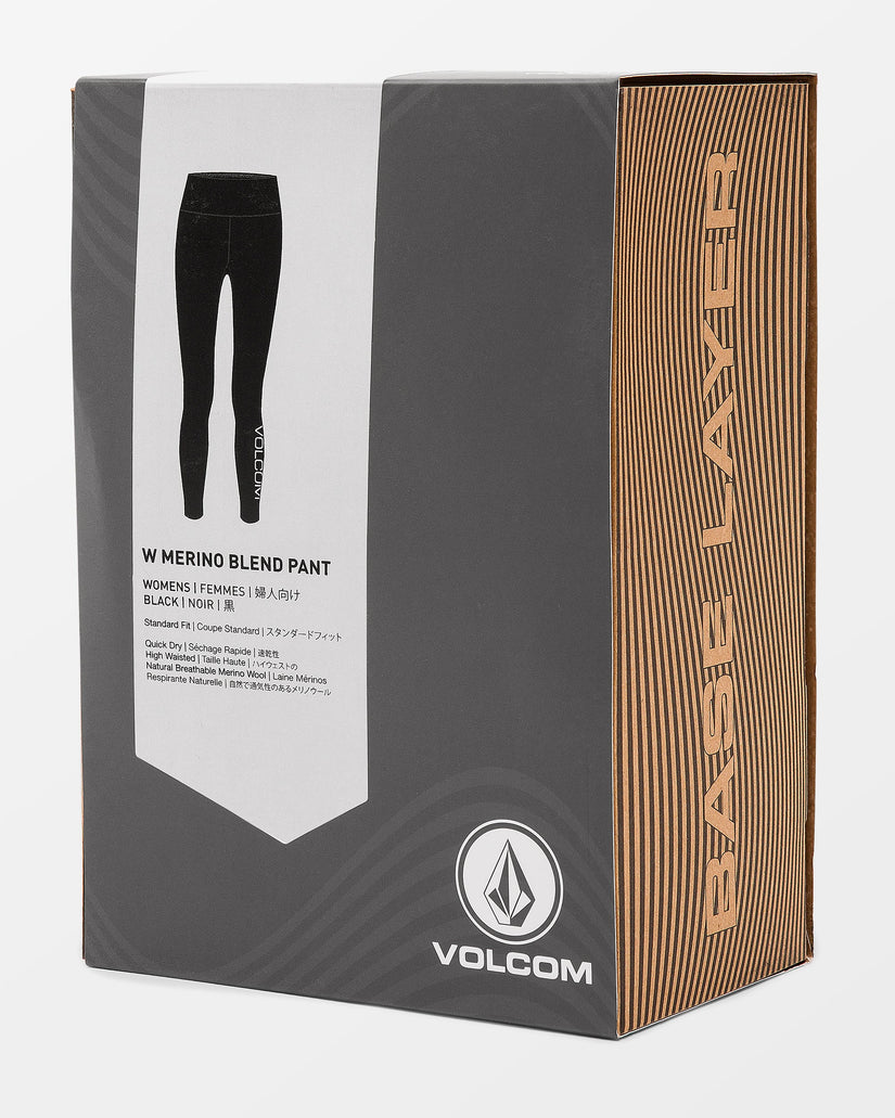 Legging première couche W Merino Blend Base Layer - Black