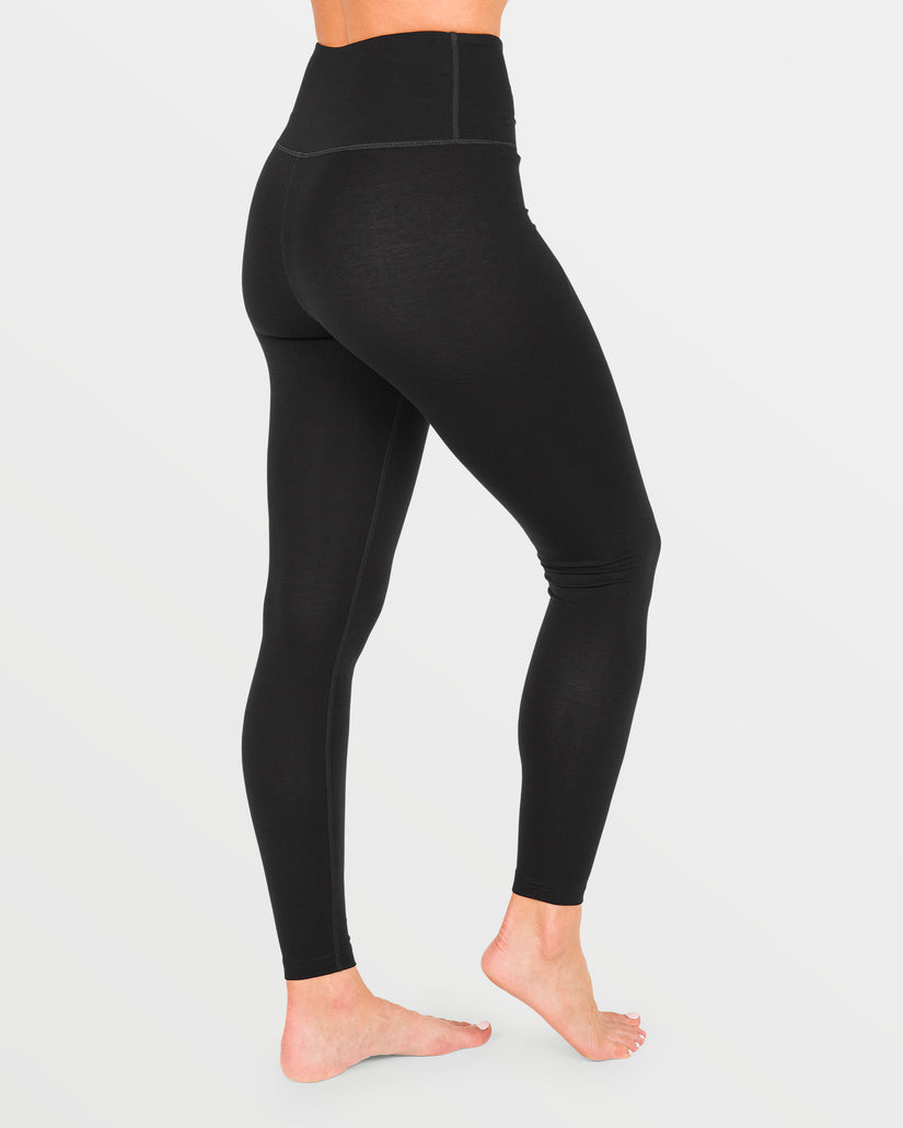 Pantalon première couche W Merino Blend - Black
