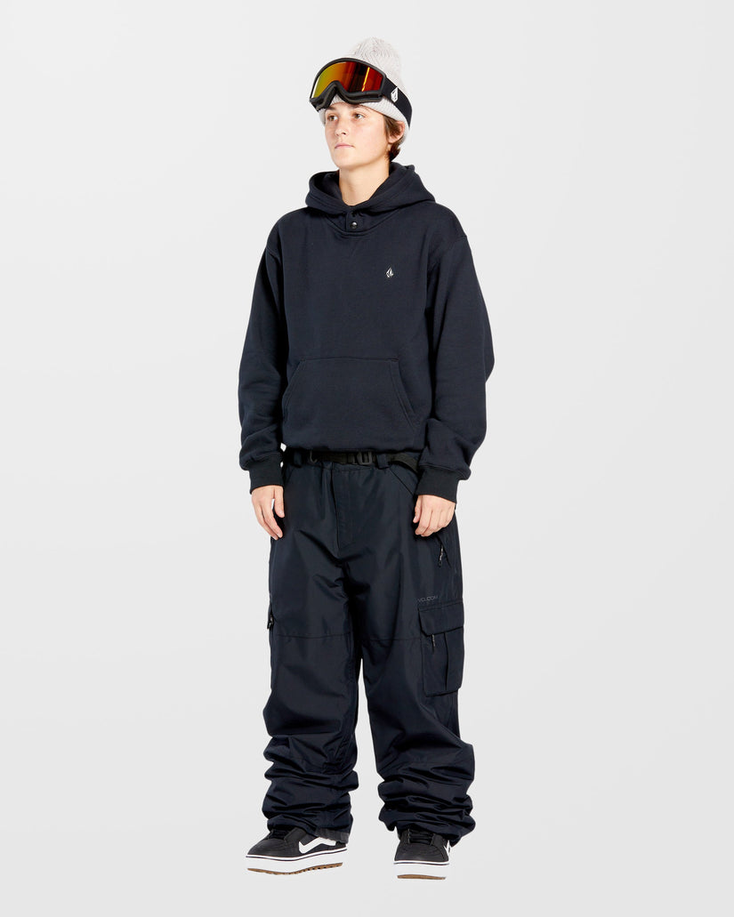 Sweat à capuche Costus Fleece - Black