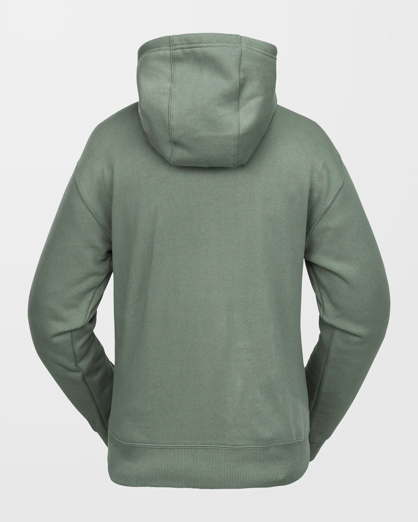 Sweat à capuche Costus Fleece - Lichen Green