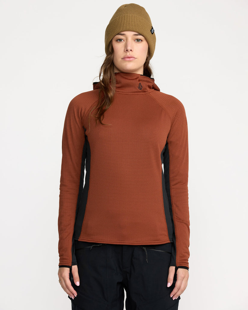 Sweat à capuche cagoule Gridlock - Henna