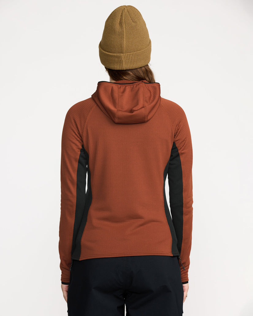 Sweat à capuche cagoule Gridlock - Henna