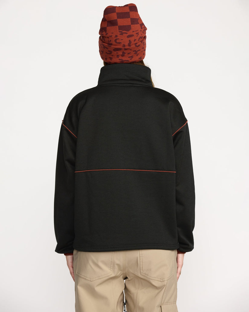 Sweatshirt Hydro 1/4 Zip - Black