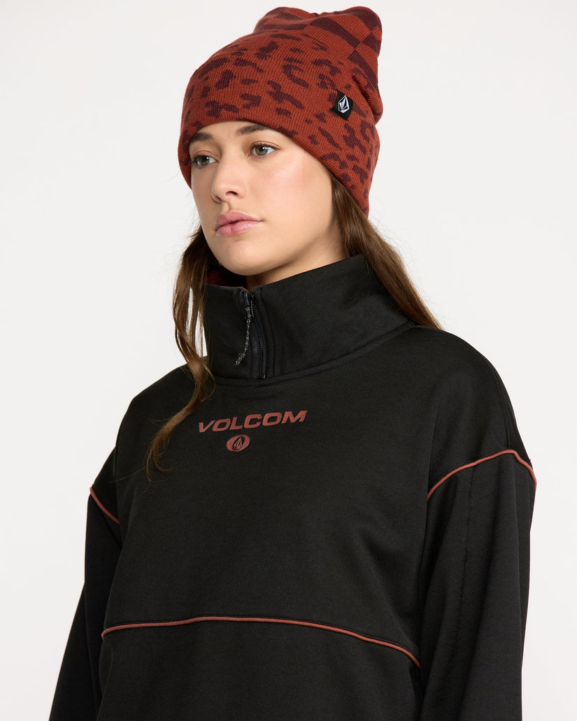 Sweatshirt Hydro 1/4 Zip - Black
