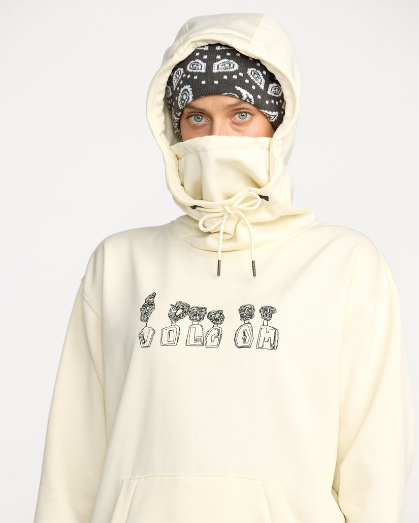Sweat à capuche Riding Hydro - Bone