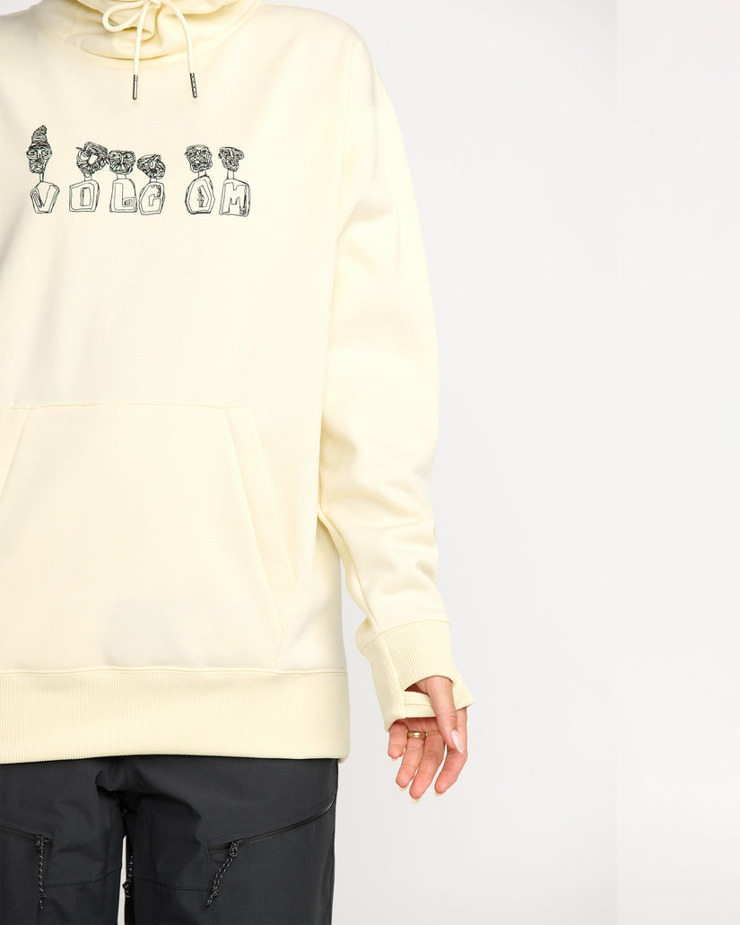Sweat à capuche Riding Hydro - Bone