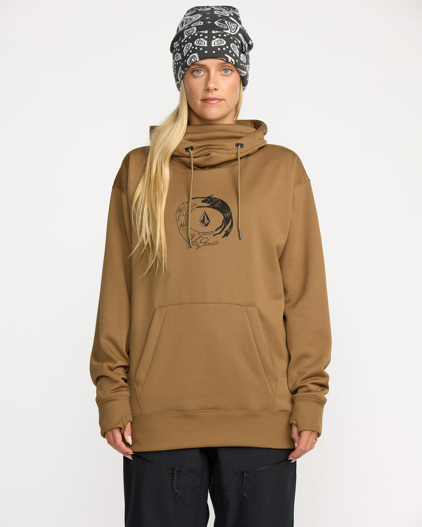 Sweat à capuche Riding Hydro - Bronze