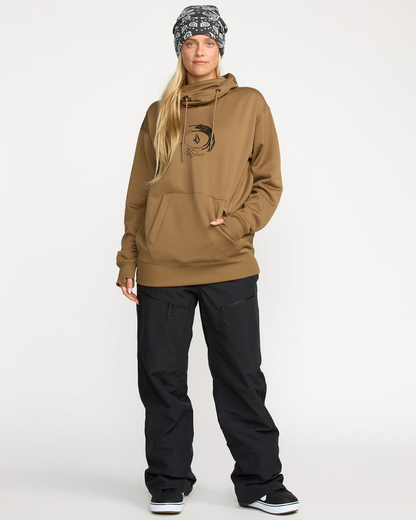 Sweat à capuche Riding Hydro - Bronze