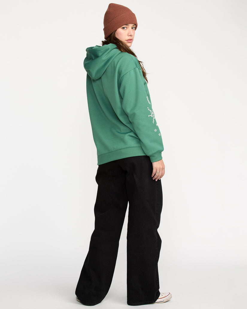 Sweat à capuche Essential Hydro - Spruce Green