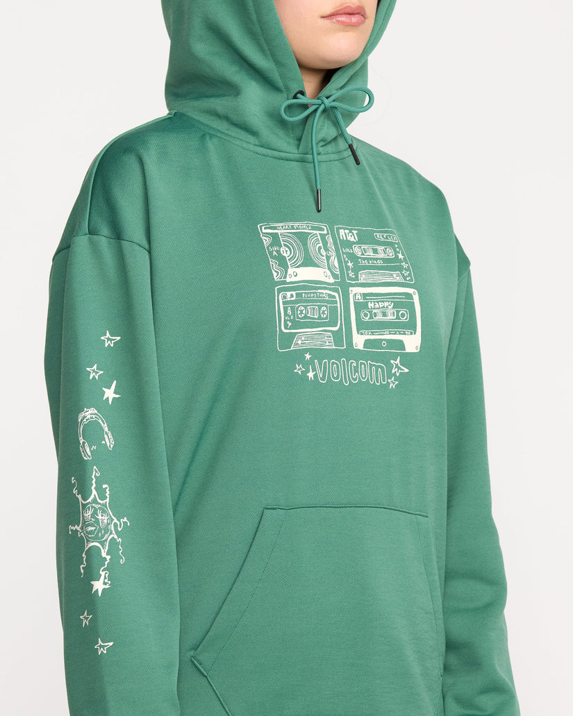 Sweat à capuche Essential Hydro - Spruce Green